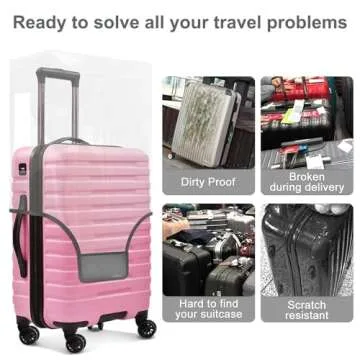 Durable JZRTravel Luggage Covers - Three Sizes Available