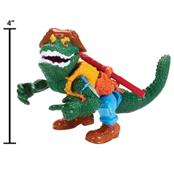 Classic Leatherhead 4” Action Figure for Collectors and Kids