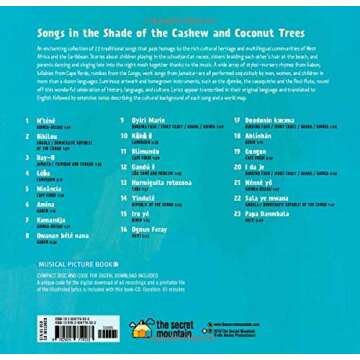 Songs in the Shade of the Cashew and Coconut Trees: Lullabies and Nursery Rhymes from West Africa an...