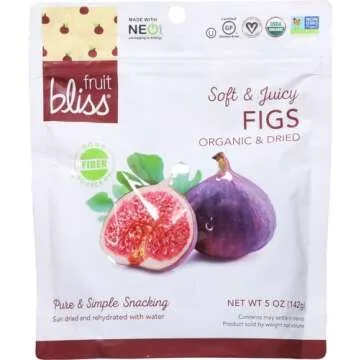 Fruit Bliss Organic Turkish Figs - Nourishing, Juicy Snack for All Ages