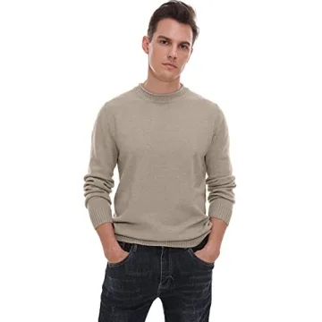 Sailwind Men's Soft Classic Crewneck Sweater Stylish Versatile