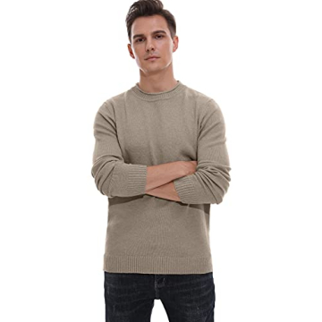 Sailwind Men's Soft Classic Crewneck Sweater Stylish Versatile