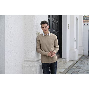 Sailwind Men's Soft Classic Crewneck Sweater Stylish Versatile