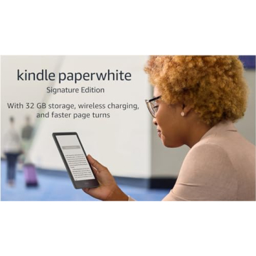 Kindle Paperwhite Signature Edition 32GB with Wireless Charging