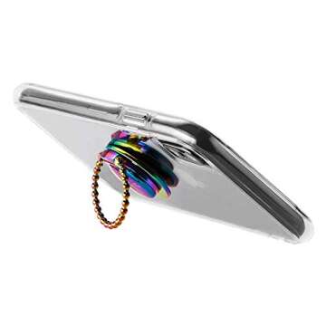 Case-Mate Dotted Iridescent Phone Grip Stand