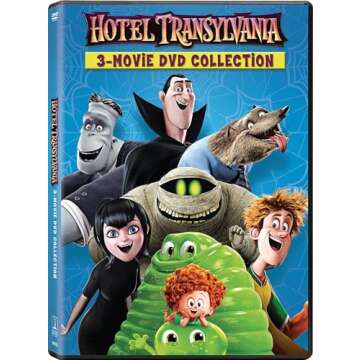 Hotel Transylvania: 3-Movie DVD Collection - Complete Set of Fun