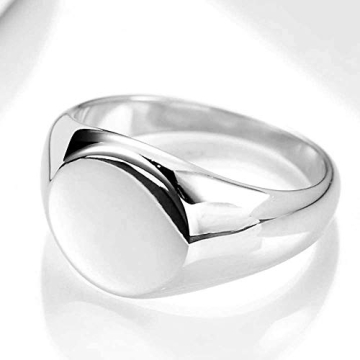 Jude Jewelers Stainless Steel Signet Ring Perfect for All Occasions