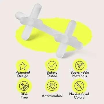 Moonjax Silicone Baby Teething Toy for Infants and Toddlers