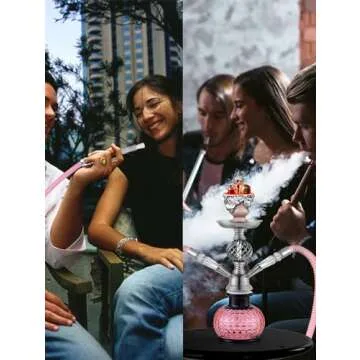Affordable 12" Complete Hookah Set for Stylish Smoking