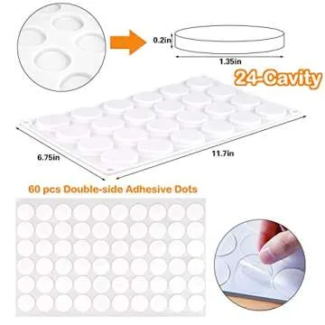 Silicone Wax Seal Mat for Easy Crafting & DIY Sealing