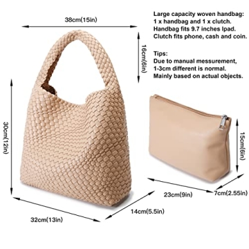 Stylish Queenoris Woven Purse for Women | Functional Tote