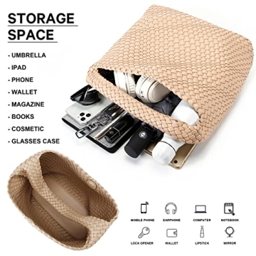 Stylish Queenoris Woven Purse for Women | Functional Tote