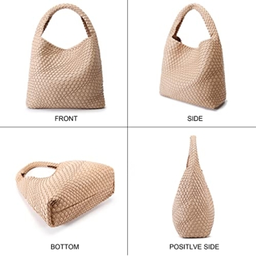 Stylish Queenoris Woven Purse for Women | Functional Tote