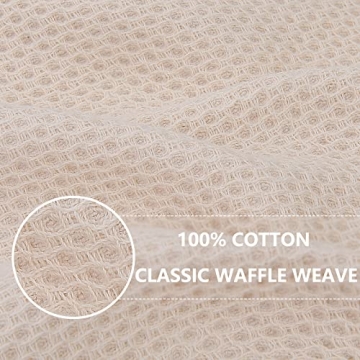 Cotton Waffle Weave Kitchen Dish Cloths, 6-Pack