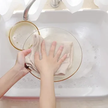 Cotton Waffle Weave Kitchen Dish Cloths, 6-Pack