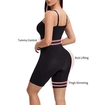 JOYSHAPER Seamless Bodysuit for Women - Butt Lift & Tummy Control