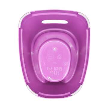 New The Baby Potty Mini Potty V2.0, Early Potty Training, Elimination Communication, Baby Potty Chair, Portable and Lightweight Design, Potty Independence, Child Potty Training Toilet (Dusty Lavender)