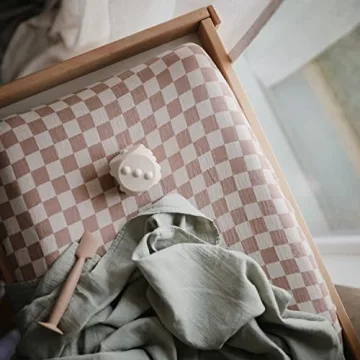 Soft Muslin Changing Pad Cover for Babies - Mushie