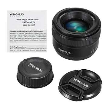 YONGNUO YN35mm F2N Lens for Nikon DSLR Cameras
