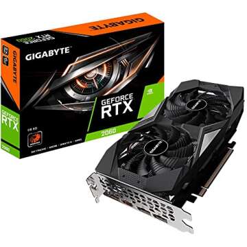 Gigabyte GeForce RTX 2060 6GB GDDR6 Graphics Card GV-N2060D6-6GD