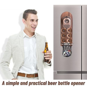 Wall Mounted Magnetic Bottle Opener for Beer Lovers