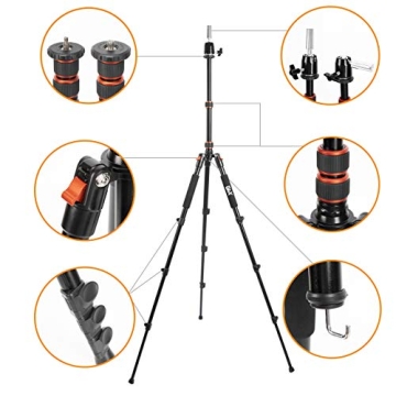 GEX 59" Tripod Stand for Wig Making and Photography