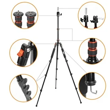 GEX 59" Tripod Stand for Wig Making and Photography