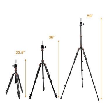 GEX 59" Tripod Stand for Wig Making and Photography