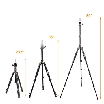 GEX 59" Tripod Stand for Wig Making and Photography