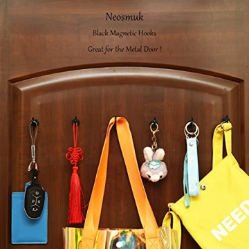 Neosmuk Magnetic Hooks: 30lb Heavy Duty for Home & Cruise