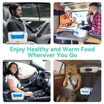 VMOTOR Electric Heating Lunch Box | Portable Meal Warmer 12V