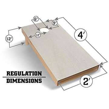 PROLINE NFL Kansas City Chiefs 2'x4' Cornhole Board Set - Vintage Design