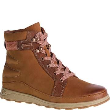 Chaco Women's Sierra Waterproof Boot, Adobe, 9 M US