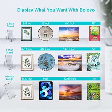 Boloyo Acrylic Display Stand - Perfect for All Occasions
