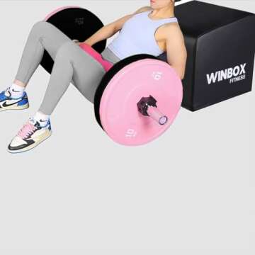 WINBOX Hip Thrust Machine, Workout Box for Hip Thrust, Core & Ab Strength Training, Glute Workout Eq...