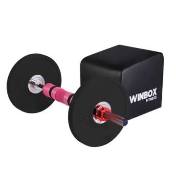 WINBOX Hip Thrust Machine, Workout Box for Hip Thrust, Core & Ab Strength Training, Glute Workout Equipment for Home and Gym - Medium Size