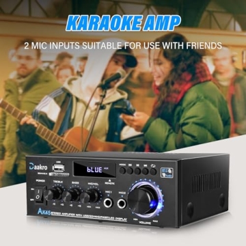 Daakro AK45 300W Bluetooth Audio Amplifier System