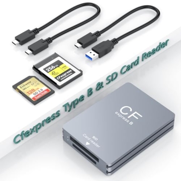 CFexpress Type B Card Reader USB 3.2 Gen 2 10Gbps