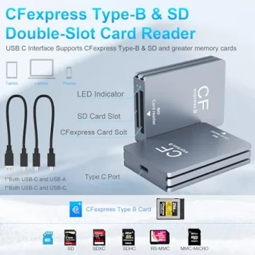 CFexpress Type B Card Reader USB 3.2 Gen 2 10Gbps