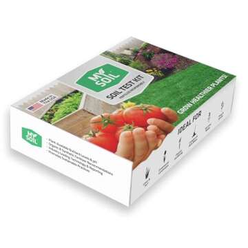MySoil Soil Test Kit 2 Pack, Unlock Your Lawn & Garden Potential, Complete & Accurate Nutrient and pH Analysis with Recommendations Tailored to Your Soil and Plant Needs