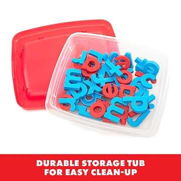 Educational Insights Color-Coded Lowercase AlphaMagnets, Set of 42 ABC Magnets, Alphabet Learning Toys for Kids Ages 3+