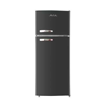 RCA 2 Door Retro Refrigerator - 7.5 cu. ft. Space Saver