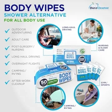 Jumbo Body Wipes for Gentle Cleansing - 20 Count