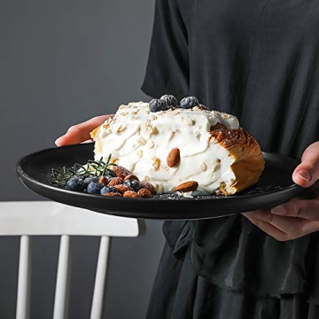 Elegant Monamour 10 Inch Matte Porcelain Plate Set