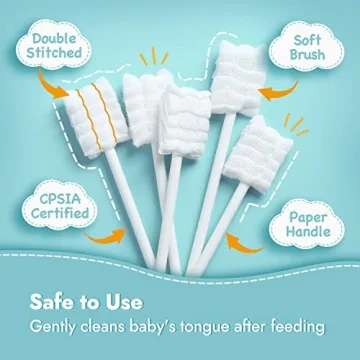 Papablic Baby Tongue Cleaner for Easy Oral Care