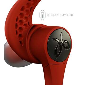 Jaybird X3 In-Ear Wireless Bluetooth Sports Headphones – Sweat-Proof – Universal Fit – 8 Hours...