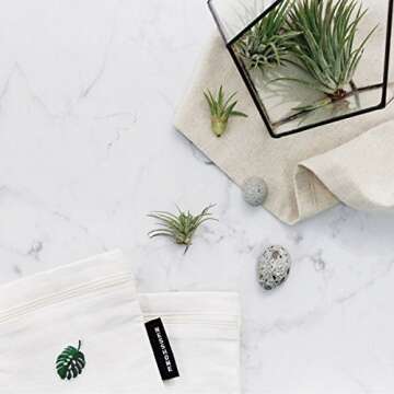 NessHome Neoprene Non-Slip Multi Purpose Desk Pad, 25"x17" (Marble)