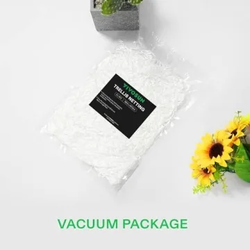 VIVOSUN 5 x 15 ft. Plant Trellis Netting, Heavy-Duty Polyester Grow Net, Garden Trellis Netting with Square Mesh for Climbing Plants, Vegetables, Fruits, and Flowers, 2-Pack