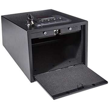 Amazon Basics Firearm Safety Device - Programmable Keypad Lock, CA Approved