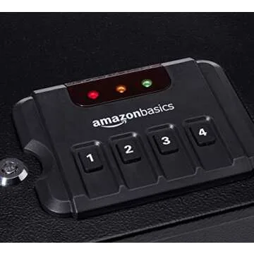 Amazon Basics Firearm Safety Device with Keypad Lock
